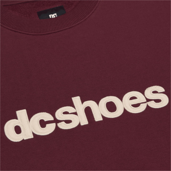 2026 DC Shoes Mens DC Spot Crew Sweatshirt EDYFT03581 - Fig